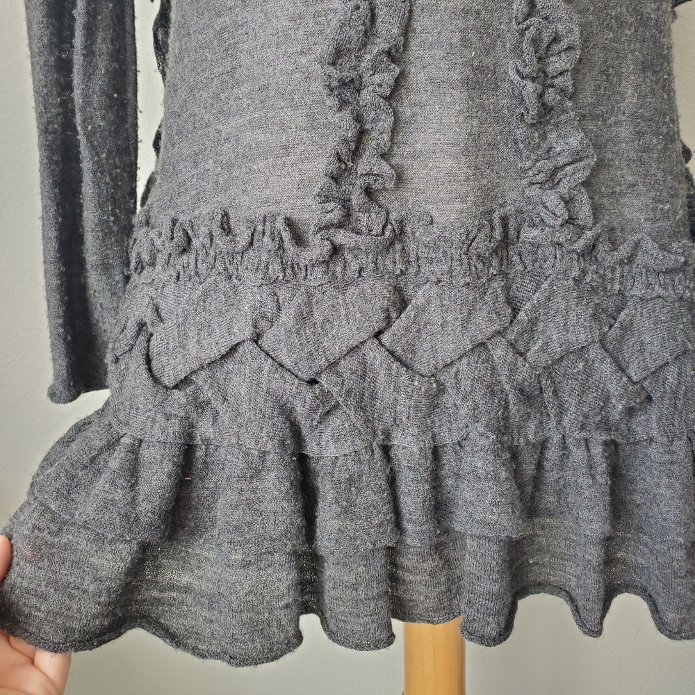 Anthropologie Merino Wool Cardigan - Picture 3 of 7